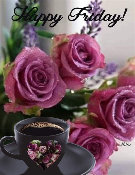 good friday morning coffee and flowers images